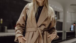 Manteau en laine